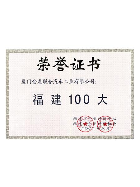 福建省前100强企业